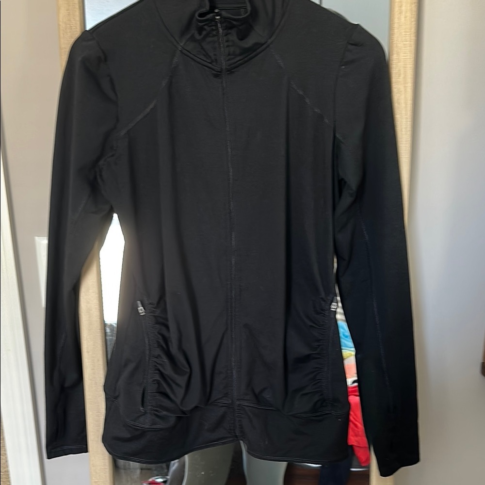 Black Full-Zip Jacket